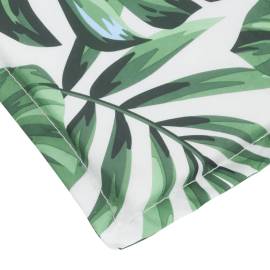 Pernă de șezlong, model frunze, textil oxford, 7 image