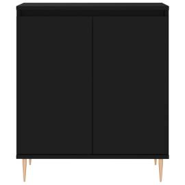 Servantă, negru, 60x35x70 cm, lemn prelucrat, 5 image