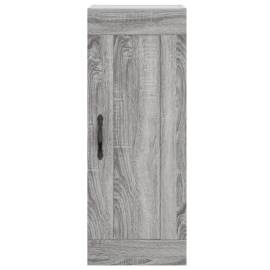 Dulap de perete, gri sonoma, 34,5x34x90 cm, lemn prelucrat, 7 image