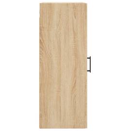 Dulap de perete, stejar sonoma, 34,5x34x90 cm, lemn prelucrat, 8 image