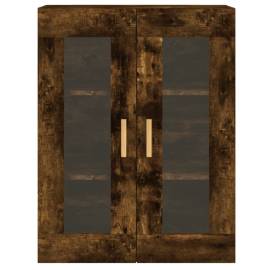 Dulapuri de perete, 2 buc., stejar afumat, lemn prelucrat, 7 image