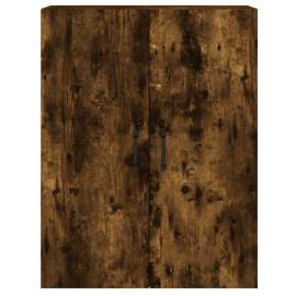 Dulapuri de perete, 2 buc., stejar afumat, lemn prelucrat, 7 image
