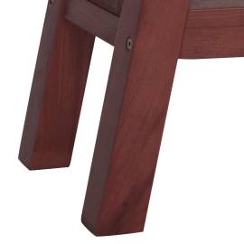 Masă consolă, maro, 110x30x75 cm, lemn masiv mahon, 8 image