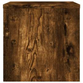 Noptieră, stejar fumuriu, 40x30x30 cm, lemn prelucrat, 5 image