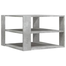 Măsuță de cafea, gri beton, 59,5x59,5x40 cm, lemn compozit, 2 image