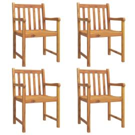 Set mobilier de grădină, 5 piese, lemn masiv de acacia, 3 image