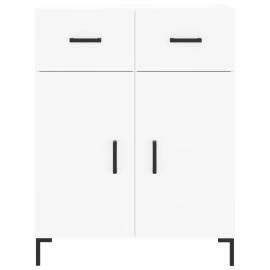 Dulap înalt, alb, 69,5x34x180 cm, lemn compozit, 8 image