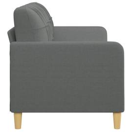 Canapea cu 3 locuri, gri închis, 180 cm, material textil, 4 image