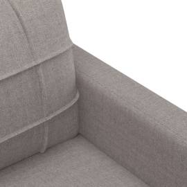 Canapea cu 3 locuri, taupe, 180 cm, material textil, 6 image