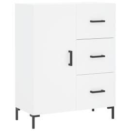 Dulap înalt, alb, 69,5x34x180 cm, lemn compozit, 7 image