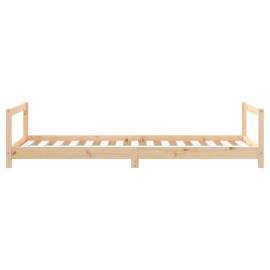 Cadru de pat pentru copii, 90x190 cm, lemn masiv de pin, 5 image
