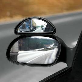 Oglinda suplimentara auto de tip "Unghi Mort", latime 11,5 cm, prindere pe oglinda exterioara, 2 image