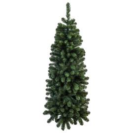 Ambiance brad de crăciun artificial subţire, 180 cm