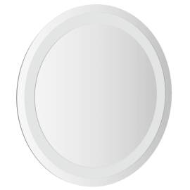 Oglindă de baie cu led, 40 cm, rotundă, 4 image