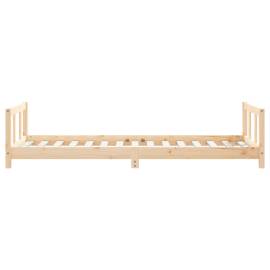 Cadru de pat pentru copii, 90x190 cm, lemn masiv de pin, 5 image