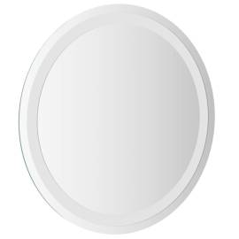 Oglindă de baie cu led, 50 cm, rotundă, 4 image