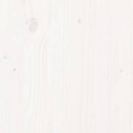 Taburete de bar, 2 buc., alb, 40x36x75 cm, lemn masiv de pin, 8 image
