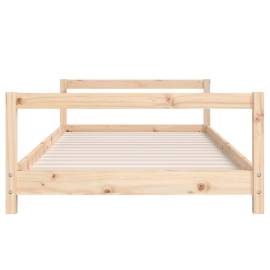 Cadru pat pentru copii, 90x200 cm, lemn masiv de pin, 4 image