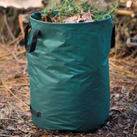 Nature sac pentru deșeuri de grădină, verde, 240 l, rotund
