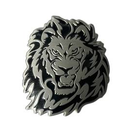 Emblema auto model "LION", reliefata 3D, dimensiune 6 x 7 cm, 3 image