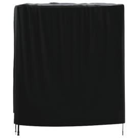 Husă mobilier de grădină negru 140x70x90 cm impermeabilă 420d, 4 image