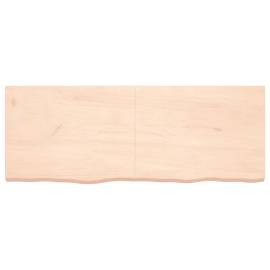Blat de masă, 160x60x6 cm, lemn masiv de stejar netratat, 3 image