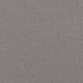 Pat de zi cu saltea, gri taupe, 80x200 cm, textil, 11 image