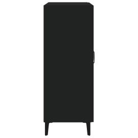Servantă, negru, 69,5x34x90 cm, lemn prelucrat, 7 image