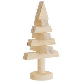 Brazi de crăciun din lemn decorativi 2 buc. 30 cm lemn de pin, 5 image