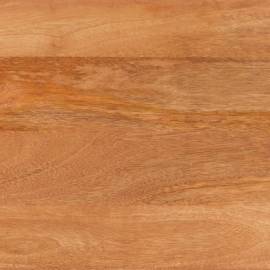 Dulap lateral, maro și negru, 60x33,5x75 cm lemn masiv de mango, 10 image