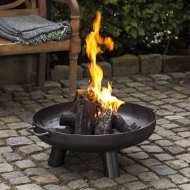 Esschert design bol pentru foc, 60 cm, oțel, 5 image