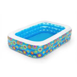 Bestway piscină gonflabilă pentru copii, albastru, 229x152x56 cm, 2 image