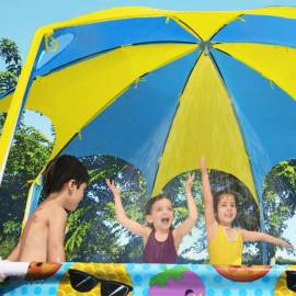 Bestway piscină supraterană copii steel pro, protecție uv, 244x51 cm, 11 image
