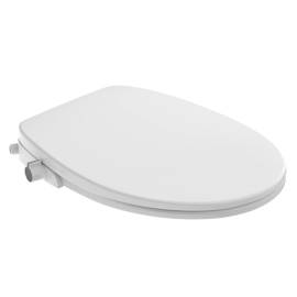 Eisl scaun de toaletă închidere silențioasă atașament pulverizator alb, 8 image