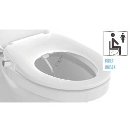 Eisl scaun de toaletă închidere silențioasă atașament pulverizator alb, 5 image