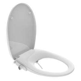 Eisl scaun de toaletă închidere silențioasă atașament pulverizator alb, 2 image