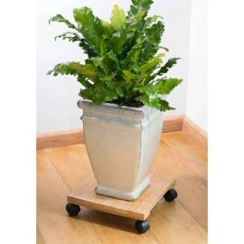Nature cărucior pentru plante, maro, 30x30 cm, bpc, pătrat, 3 image