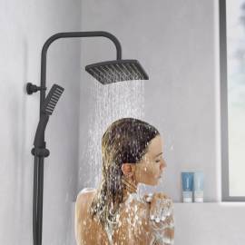 SchÜtte set de duș deasupra capului mallorca, negru mat, 3 image