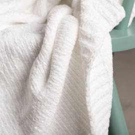 Venture home pătură „ally”, 170x130 cm, alb, poliester, 4 image
