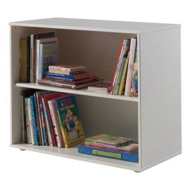 Vipack bibliotecă „pino” cu 2 niveluri, alb, lemn, 2 image