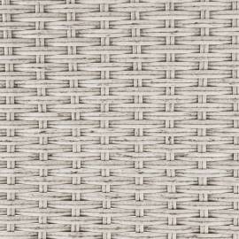 Hi masă de balcon pliabilă cu blat aspect răchită, gri, 60x40 cm, 4 image