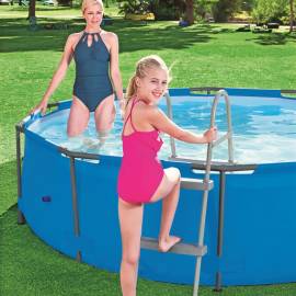 Bestway scară pentru piscină cu 2 trepte flowclear, 84 cm, 5 image