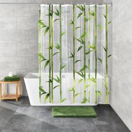 Kleine wolke perdea de duș „bamboo”, 180x200 cm, verde