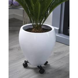 Nature cărucior pentru plante reglabil cu 3 brațe, negru, metal, 4 image