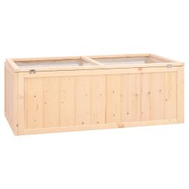 Cușcă pentru hamsteri, 104x52x54 cm, lemn masiv de brad, 6 image