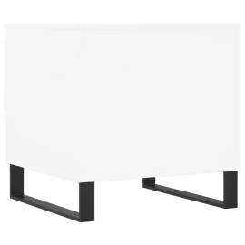 Măsuțe de cafea, 2 buc., alb, 50x46x50 cm, lemn compozit, 9 image