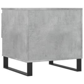 Mese de cafea, 2 buc., gri beton, 50x46x50 cm, lemn compozit, 9 image