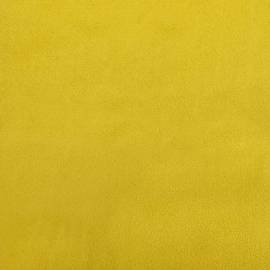 Pat de zi, galben, 100x200 cm, catifea, 7 image