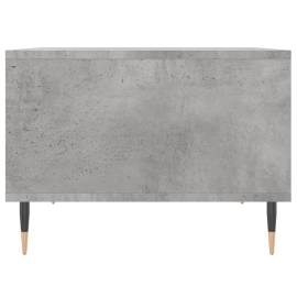 Măsuță de cafea, gri beton, 60x50x36,5 cm, lemn compozit, 5 image