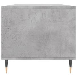 Măsuță de cafea, gri beton, 90x49x45 cm, lemn prelucrat, 7 image
